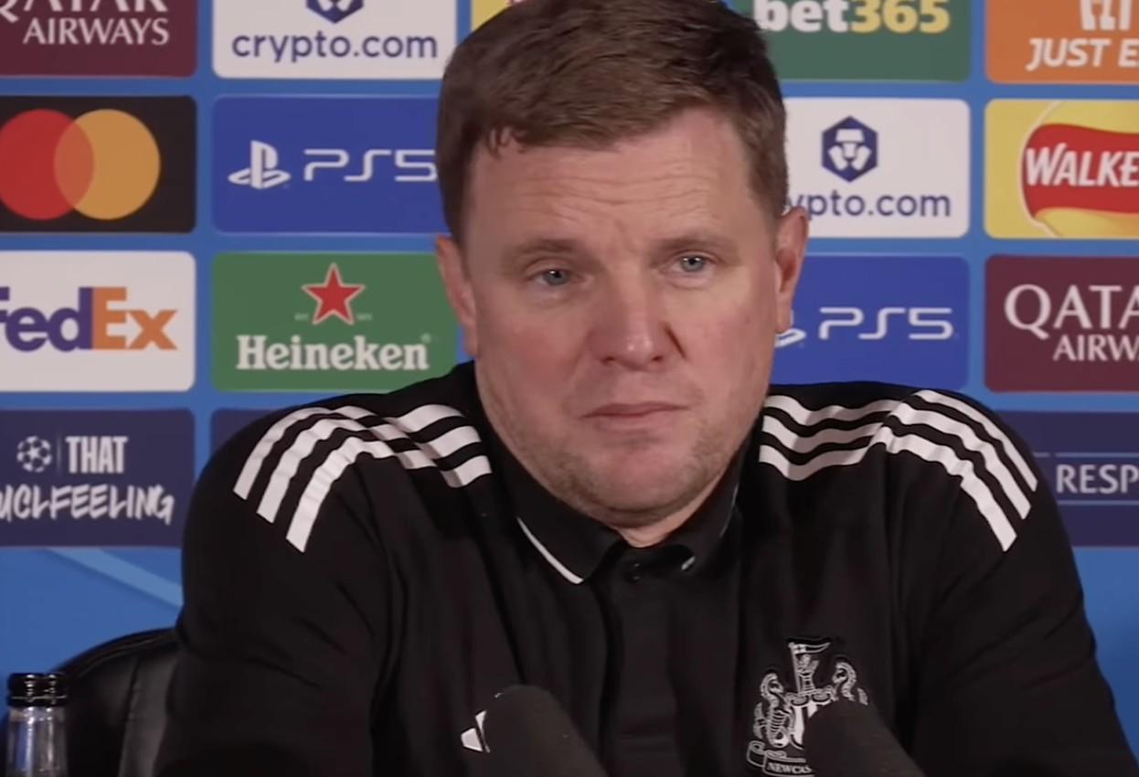 必一运动官方网站-埃迪-豪:踢巴黎的比赛可能是最难的,他们的风格启发了我们